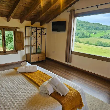 شقة La Casina De Tresvilla Eco-house Bobia de Arriba
